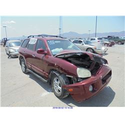 2002 - HYUNDAI SANTA FE