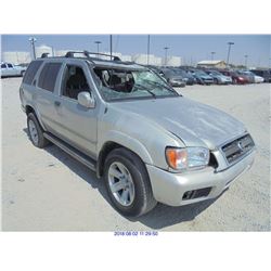 2002 - NISSAN PATHFINDER