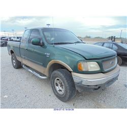 1999 - FORD F-150 // SALVAGE TITLE