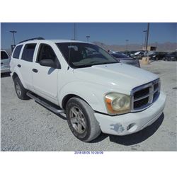 2004 - DODGE DURANGO // REBUILT SALVAGE