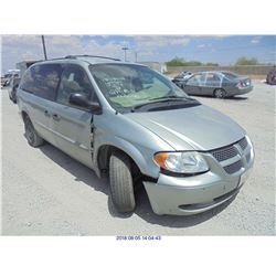 2004 - DODGE GRAND CARAVAN // REBUILT SALVAGE