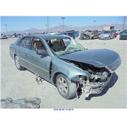 2000 - TOYOTA AVALON // SALVAGE TITLE