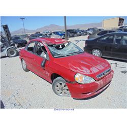 2002 - KIA RIO