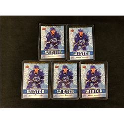 BROCK BOESER UPPER DECK  WINTER ROOKIE HOCKEY CARD LOT