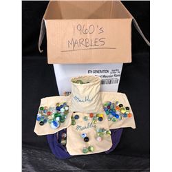 VINTAGE 1960'S MARBLES LOT (APPROX 30 LBS)