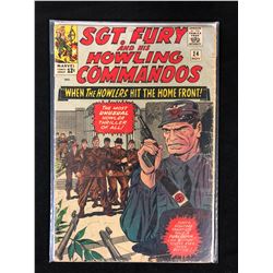 SGT. FURY AND HIS HOWLING COMMANDOS #24 (MARVEL COMICS)