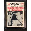 Image 1 : 1961 Nu Card Scoops #435 BURDETTE BEATS YANKS IN 3 SERIES GAMES