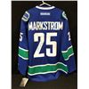 Image 1 : JACOB MARKSTROM SIGNED CANUCKS JERSEY (JSA COA)