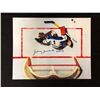 Image 1 : JOHNNY BOWER AUTOGRAPHED 14" X 11" COLOR  PHOTO