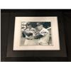 Image 1 : JOE DiMAGGIO & MICKEY MANTLE AUTOGRAPHED 17" X 14" FRAMED PHOTO