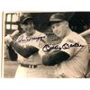 Image 2 : JOE DiMAGGIO & MICKEY MANTLE AUTOGRAPHED 17" X 14" FRAMED PHOTO