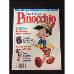 1992 WALT DISNEY'S PINOCCHIO OFFICIAL MOVIE MAGAZINE