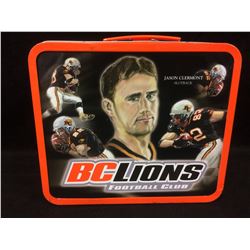 BC LIONS FOOTBALL CLUB TIN LUNCH BOX