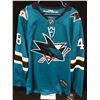Image 3 : Tomas Hertl Signed Sharks Jersey (A.J SPORTSWORLD COA)