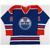 Image 3 : Grant Fuhr Signed Oilers Jersey Inscribed "HOF 03" (JSA COA)
