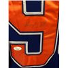 Image 2 : WAYNE GRETZKY AUTOGRAPHED OILERS JERSEY (JSA LOA)