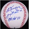 Image 3 : Jay Hook, Ed Kranepool & Frank Thomas Signed OML Baseball with Multiple Inscriptions (JSA COA)