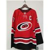 Image 3 : JUSTIN FAULK AUTOGRAPHED HURRICANES HOCKEY JERSEY W. AJ SPORTSWORLD COA