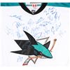 Image 2 : 2015-16 San Jose Sharks Jersey Team-Signed by (17)  Pavelski/ Boedker/ Sorensen   (JSA ALOA)