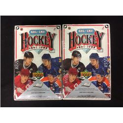 1991-92 UPPER DECK HOCKEY BOX LOT