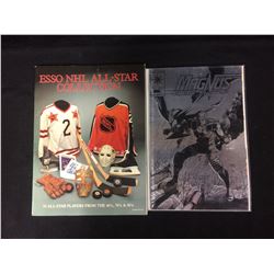 ESSO NHL ALL-STAR COLLECTION & MAGNUS ROBOT FIGHTER #25 COMIC BOOK