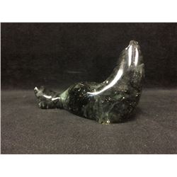 SOAPSTONE SEAL SCULPTURE (5")