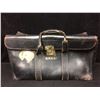 Image 1 : VINTAGE LEATHER FLIGHT BAG