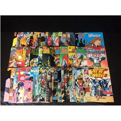 COMIC BOOK LOT (WHISPER/ ON AGENTS/ NEW WAVE...)