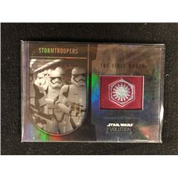 2016 Star Wars Evolution Commemorative Flag Patch The First Order StormTroopers