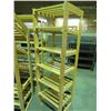 Image 3 : 5 TIER BAKERING DISPLAY SHELVING, SOLID OAK, 6'X4'X20"