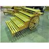 Image 3 : BAKERY MERCHANDISING CART, LG WOODEN WHEELS 6 TIERS