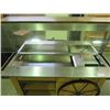 Image 2 : DELI SALAD BAR WITH SNEEZE GUARD AND HOOD, METLA FRAME ON WHEELS 4'8"X3'4"X6'W