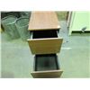 Image 2 : 2 DRAWER LAMINATE FILING CABINET