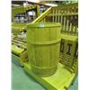 Image 1 : WOODEN BARREL 30"HX20W