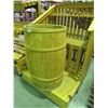 Image 1 : WOODEN BARREL 30"HX20W
