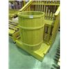 Image 1 : WOODEN BARREL 30"HX20W