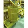 Image 2 : WOODEN BARREL 30"HX20W
