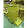 Image 1 : WOODEN BARREL 30"HX20W
