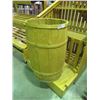 Image 1 : WOODEN BARREL 30"HX20W