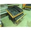 Image 2 : PRODUCE DISPLAY SHELVES 4TIERS W/ PULL OUT SHELF, ON WHEELS