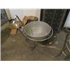 Image 1 : MEAT TROLLEY, REVOLVING BIN 27" DIA, 10" DEEP