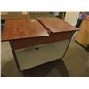 Image 2 : ROLLING COUNTER TOP W/ TWO DOORS,DRAWERS, 3'HX 3'LX 30"W