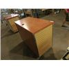 Image 2 : ROLLING COUNTER TOP W/SHELF, DRAWERS, 3'HX 3'LX 30"W