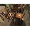 Image 2 : 4 METAL RESTUARANT CHAIRS