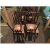 Image 2 : 4 METAL RESTUARANT CHAIRS