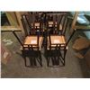 Image 2 : 4 METAL RESTUARANT CHAIRS