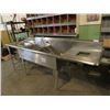 Image 2 : Franesse wash station 100" L x 40" high, sink 14" deep