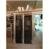 Image 1 : Metal Frame & Doors for cooler unit 58" W x 7"5" H