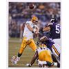 Image 1 : Brett Favre Signed Packers 16x20 Photo (Favre COA)