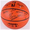 Image 1 : Kristaps Porzingis Signed LE NBA Game Ball Series Basketball Inscribed "Knicks 1st Round Pick" (Stei
